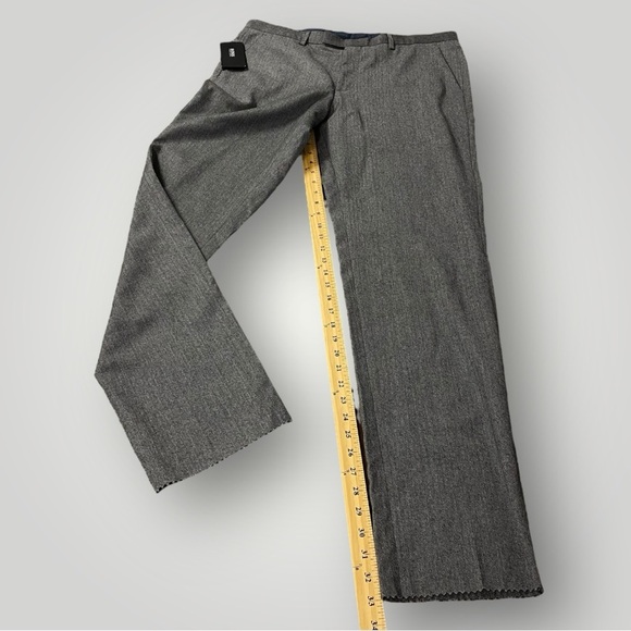 NWT BOSS Hugo Boss Wool Trousers Sz 36R - Picture 12 of 12